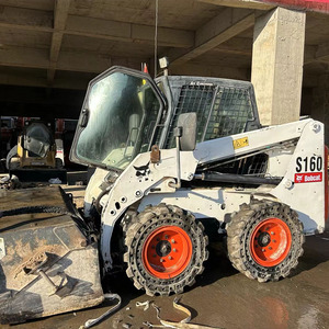 Giá Rẻ Giá sử dụng Nhỏ loader bobcat S130 S160 S185 secondhand Skid chỉ đạo Bộ nạp S150 với tình trạng tốt - Product Image 2
