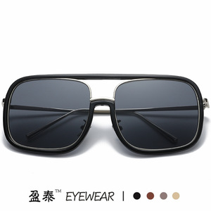 แว่นตาใสทรงสี่เหลี่ยมเต็มกรอบ UV400 สำหรับทุกเพศ - Product Image 4