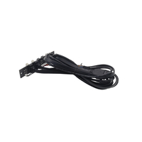 Cable de Panel frontal USB para chasis de ordenador, placa de circuito de Audio, USB 3,0, USB 3,1, Cable extensor de placa I/O, micrófono SPK