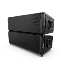 Système de sonorisation professionnel HDL50 Dual 12'' 3 voies Line Array pour concerts en extérieur avec DSP FIR allemand