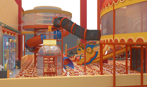 Maison <span class=keywords><strong>de</strong></span> <span class=keywords><strong>jeu</strong></span> intérieure personnalisée Jouets pour enfants Jeux <span class=keywords><strong>de</strong></span> tyrolienne Toboggan et balançoire pour bébé Aire <span class=keywords><strong>de</strong></span> jeux intérieure pour enfants - Product Image 5