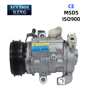 Compresor de aire acondicionado para coche OEM 447280-5040 95200-54PA0 10SRE13C, compresor de AC de 12V 4PK con embrague de 100mm para Suzuki Vitara 2018 - Product Image 1