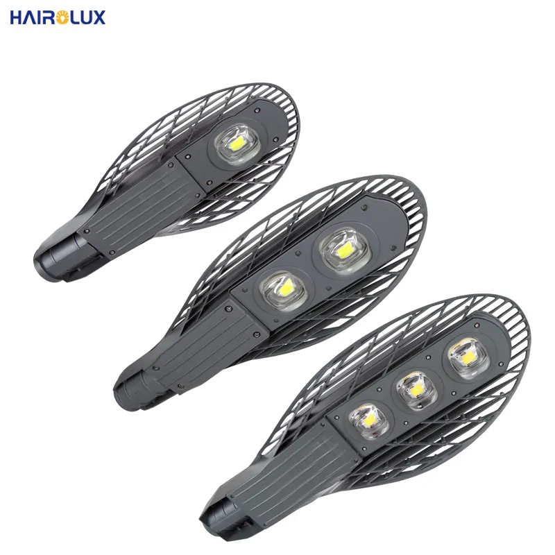 HAIROLUX Ultra parlak profesyonel fabrika fiyat LED sokak lambası 150w güvenlik LED karayolu sokak ışıkları