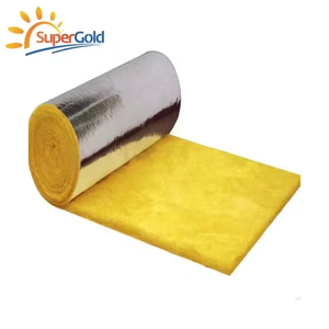 Couverture en <span class=keywords><strong>laine</strong></span> <span class=keywords><strong>de</strong></span> fibre <span class=keywords><strong>de</strong></span> <span class=keywords><strong>verre</strong></span> SuperGold <span class=keywords><strong>150</strong></span> <span class=keywords><strong>mm</strong></span> avec matériaux d'isolation thermique en fibre <span class=keywords><strong>de</strong></span> <span class=keywords><strong>verre</strong></span> en aluminium - Product Image 1