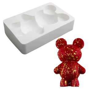 Stampo in Silicone Grande Lucido per Orso Violento e Orsacchiotto, per Torte con Glassa <span class=keywords><strong>a</strong></span> <span class=keywords><strong>Specchio</strong></span> e Dessert Mousse, Stampo in Silicone per <span class=keywords><strong>Cioccolato</strong></span> - Product Image 2