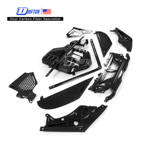 S58แห้งคาร์บอนไฟเบอร์อัพเกรดเบย์เครื่องยนต์ครบชุดสำหรับ G81 G80 BMW G83 G82 M4 2020-2024 - Product Image 1