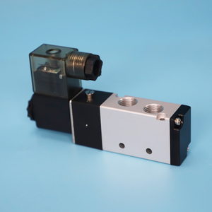 Válvula Solenoide de Fabricante 3W 4.8W de Acción Simple Monostable 1/4 de 5 Vías, Válvula Solenoide Eléctrica Neumática de 24V - Product Image 3