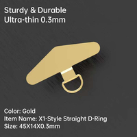 Handyband mit Aluminiumlegierung D-Ring, wasserdicht, rostfrei, universeller Verbindungs-Patch für Umhänge- und Handgelenkschlaufen