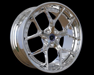 Rines y Llantas Personalizadas para Autos, 5x114.3, Rines de Aleación, Servicios de Fabricación OEM para Diversos Materiales y Diseños - Product Image 2