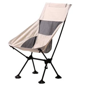 Quality Outdoor High Back <b>Foldable</b> Portable <b>Metal</b> Picnic <b>Chair</b> for Camping Travelling - Product Image 3