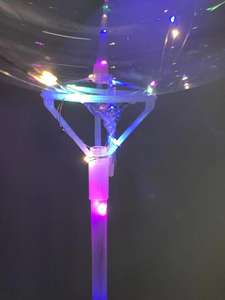 12-дюймовые недорогие Мультяшные прозрачные гелиевые разноцветные воздушные шары bobo globo с блестками - Product Image 5