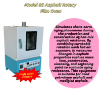 New Environment-Friendly and Energy-Saving Asphalt Rolling Film Oven Asphalt Rotating Film Oven