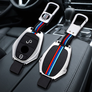 เคสกุญแจรีโมทรถยนต์แบบพับได้ ผลิตจากโลหะผสมสังกะสี สำหรับรถยนต์เมอร์เซเดสเบนซ์ รุ่น B-Class GLK GLA GLC GLR W204 W210 W176 W202 W463 - Product Image 3