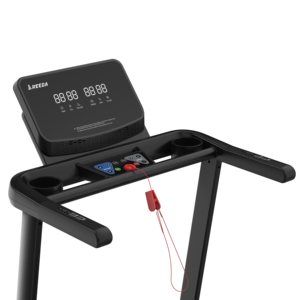 Cinta de correr eléctrica plegable portátil de 3HP con inclinación automática, pantalla LED y monitor de frecuencia cardíaca para fitness en interiores, venta al por mayor - Product Image 3