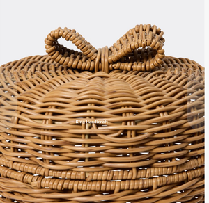 Cesta de Almacenamiento de Alta Calidad Hecha en Vietnam con Ratán para Decoración del Hogar, Cestas de Lavandería para Habitación Infantil, Ecológicas - Product Image 2