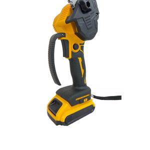 DD3276 Garden <span class=keywords><strong>Mini</strong></span> 4/6/8-Zoll-Kettensäge Schnur lose elektrische Kettensäge Verbesserte tragbare hand gehaltene Baum zweige Trimm kettensäge - Product Image 5