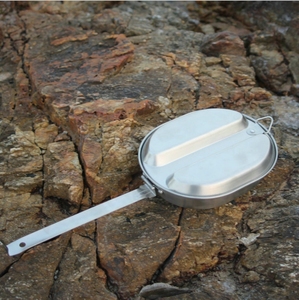 920 <b>compartments</b> ravel hunting combat outdoor cooking heating America Camping stainless steel <b>lunch</b> <b>box</b> Mess tin - Product Image 5