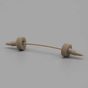 PEEK kromatografi parçaları 1/16 "el-sıkın HPLC sütun konnektörleri ve boru kollu, alternatif IDEX/Shimadzu/Agilent - Product Image 2