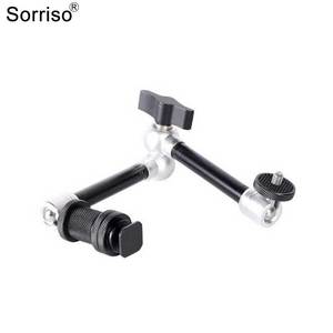 Sorriso 11 inch ma thuật cánh tay có thể điều chỉnh nhôm ma sát có khớp nối khung giá cho Giàn Khoan <span class=keywords><strong>LCD</strong></span> màn hình LED ánh sáng DSLR máy ảnh <span class=keywords><strong>GoPro</strong></span> - Product Image 5