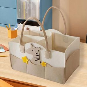 Bolsa Plegable para Mamá y Bebé de Alta Calidad, Diseño de Dibujos Animados, Hecha a Mano, con Gran Capacidad, Material EVA, Cierre de Cremallera, Nuevo Diseño - Product Image 5