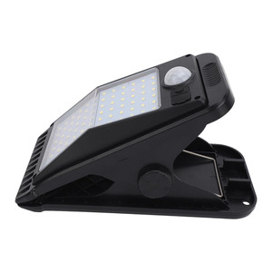 Lampe de nuit LED solaire étanche avec détecteur de mouvement, s'allume automatiquement pour l'extérieur, mur, cour, clôture, porche, obscurité, pour usage en jardin - Product Image 1