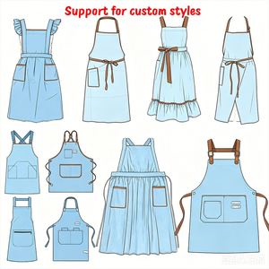 Flower Shop Hairdresser Hairstylist Floral Artist Restaurant Bar Workwear Custom Logo Reusable Water Resistant Breathable Canvas - Product Image 4