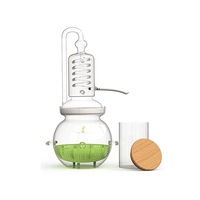 Kit de distillation d'huiles essentielles en verre, équipement d'extraction d'hydrolats, distillateur d'huiles essentielles domestique de petite capacité
