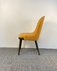 Chaise de salle à manger de luxe de <span class=keywords><strong>style</strong></span> <span class=keywords><strong>anglais</strong></span> à cadre en aluminium d'origine pour restaurant hôtel salon - Product Image 4