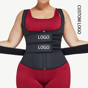 HEXIN بالجملة ساونا النيوبرين فقدان الوزن ثلاثة أحزمة التخسيس سترة مشد تشكيل الخصر للنساء - Product Image 1