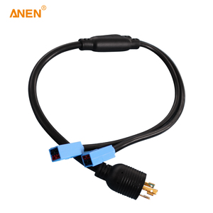 Đầu Cắm Nam Nema L7-30P Với Dây SJT 10AWG * 3C Đến 2 * SA2-30 Đầu Nối Nguồn ANEN Với SJT 12AWG * 3C FT4 - Product Image 1