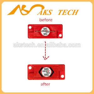 Venta caliente gota decirle sensible Indicador de impacto etiqueta para los contenedores de envío - Product Image 2