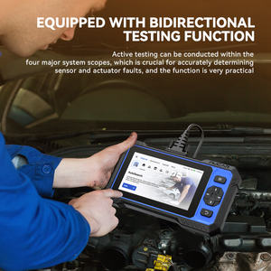 Dispositif de diagnostic avancé MUCAR 632 avec test bidirectionnel basé sur l'IA, couverture 4 systèmes, prise en charge CANFD, batterie 4150 mAh, outil automobile - Product Image 5