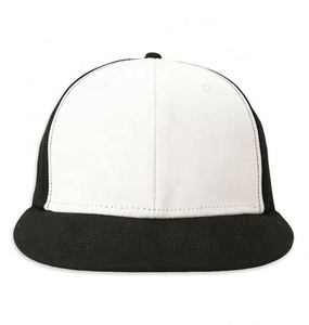 Gorra de béisbol estructurada de 5 paneles personalizable tela de algodón de moda bordada con logotipo de negocios MOQ bajo - Product Image 2