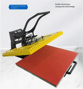 Presse à chaud par sublimation 60x80 60x100 70x100 grande machine d'impression de t-shirt presse à chaud - Product Image 5