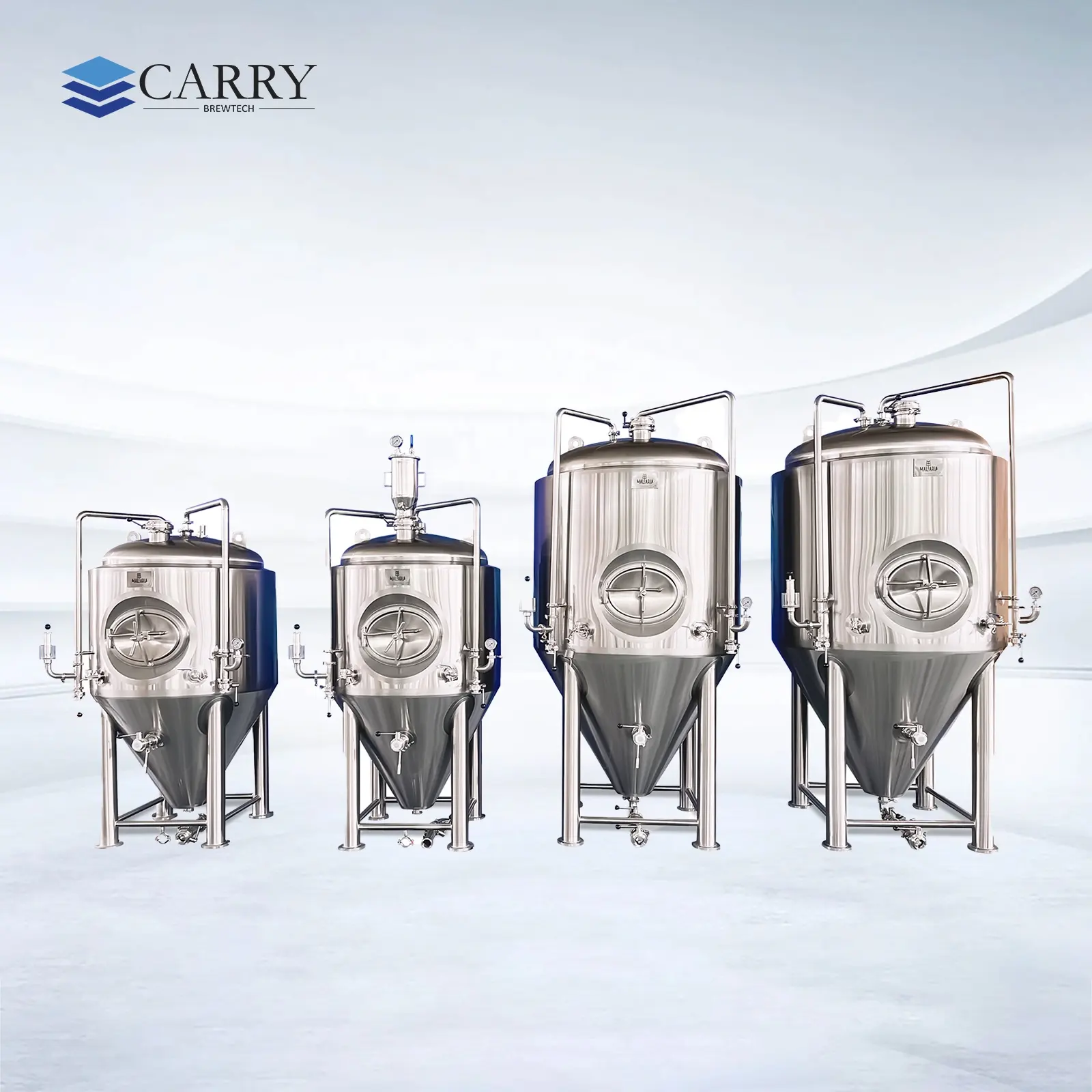 CARRY 20HL 2.000L Bierfermentator Edelstahl 304 Bierfermentationssystem zum Verkauf