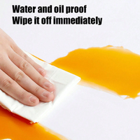 Papel Tapiz Moderno Resistente al Calor, Impermeable, Autoadhesivo, de PVC, para Decoración de Interiores
