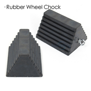 Calzos de Goma Premium para Ruedas de RV, Camiones y Remolques, con Asa de Ojo, Antideslizantes y de Seguridad, Venta al por Mayor - Product Image 4