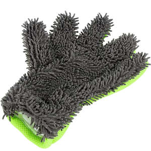 Guanti per Lavaggio Auto a Cinque Dita in Ciniglia, Nuovi e Molto Richiesti, Proteggono la Vernice dell'Auto - Product Image 1