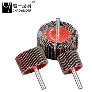 80 estafa montada solapa de abrasivo de <span class=keywords><strong>la</strong></span> rueda de eje para herramientas rotativas - Product Image 4