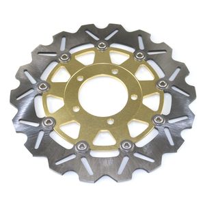 จานเบรกมอเตอร์ไซค์ Dominator แบบลอย สำหรับ KAWASAKI VERSYS <span class=keywords><strong>650</strong></span>/1000 Z1000 ER4N ER6F <span class=keywords><strong>ER6N</strong></span> Z750/R ZX6R ZX10R - Product Image 3