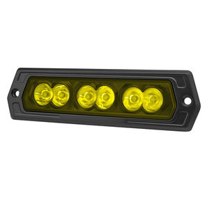 Barre <span class=keywords><strong>LED</strong></span> encastrée dans le pare-chocs avant pour pick-up tout-terrain, 8 pouces, 60W, faisceau <span class=keywords><strong>spot</strong></span> à angle étroit, éclairage de conduite 3000K - Product Image 1