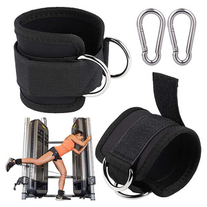 Adjustable Ankle Resistance <b>Band</b> Black 41cm Durable Fitness <b>Exercise</b> Accessory For Adults - Product Image 5