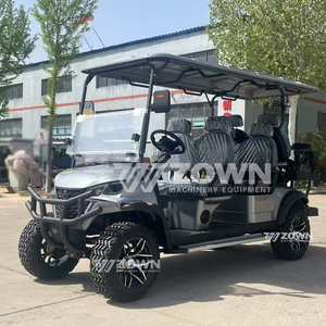 Voiturette de golf électrique 4 places ZOWN, fabrication chinoise sur mesure, haute qualité, sièges confortables, design luxueux, pneus durables, garantie 2 ans - Product Image 5