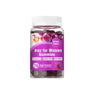 Premium High Iron for Women Gummies with Pantothenic Acid Supplement for Healthy Cellular Energy Promote Energy Function - Product Image 1