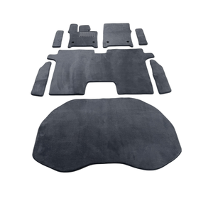 Tapis de sol de voiture 5 pièces en laine de luxe 20 mm, imperméables, anti-poussière et antidérapants, pour Toyota <span class=keywords><strong>LM</strong></span> 350h <span class=keywords><strong>LM</strong></span> 500h, avec tapis de coffre – Vente en gros usine - Product Image 2