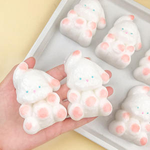 ของเล่นบีบรูปกระต่าย TPR ขายดี ของเล่นบีบคลายเครียดสำหรับเด็ก 男女  ช่วยลดความเครียดสำหรับเด็ก - Product Image 1