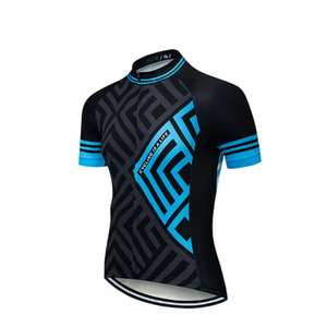 <span class=keywords><strong>Homme</strong></span> Manches Courtes D'été Descente De Vélo De Montagne de Vélo De <span class=keywords><strong>Route</strong></span> De Course Maillot de Cyclisme - Product Image 4