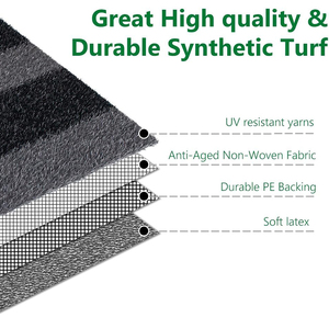 Sân cỏ nhân tạo đầy màu sắc có thể gập lại chống rách cấp quân sự cho các rạp chiếu phim ngoài trời và doanh trại quân đội di động - Product Image 4