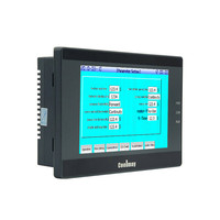 Controlador lógico programable con pantalla táctil Hmi de 5 pulgadas, controlador todo en uno con PLC de