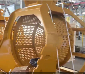 อะไหล่เครื่องจักรกลวิศวกรรมคุณภาพสูง ถังกรองแบบหมุนสำหรับรถขุด ถังกรองดินสำหรับรถขุดขนาด 1-38 ตัน - Product Image 3